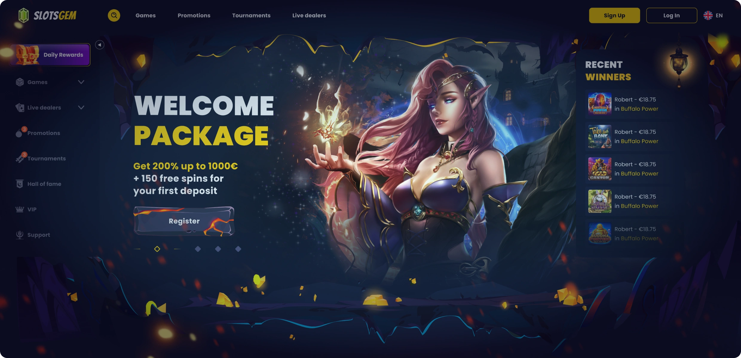 SlotsGem casino platform SlotsGem casino platform